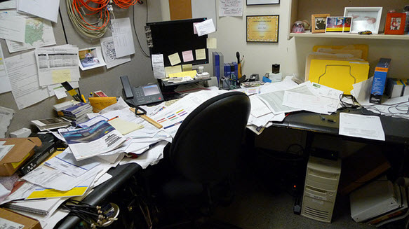 Messy Desk
